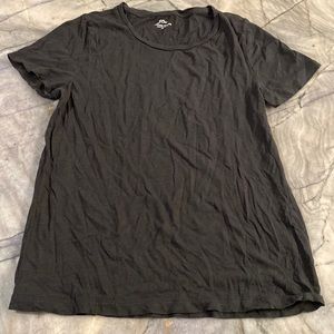 J. Crew | Vintage Cotton Black Basic T-Shirt
